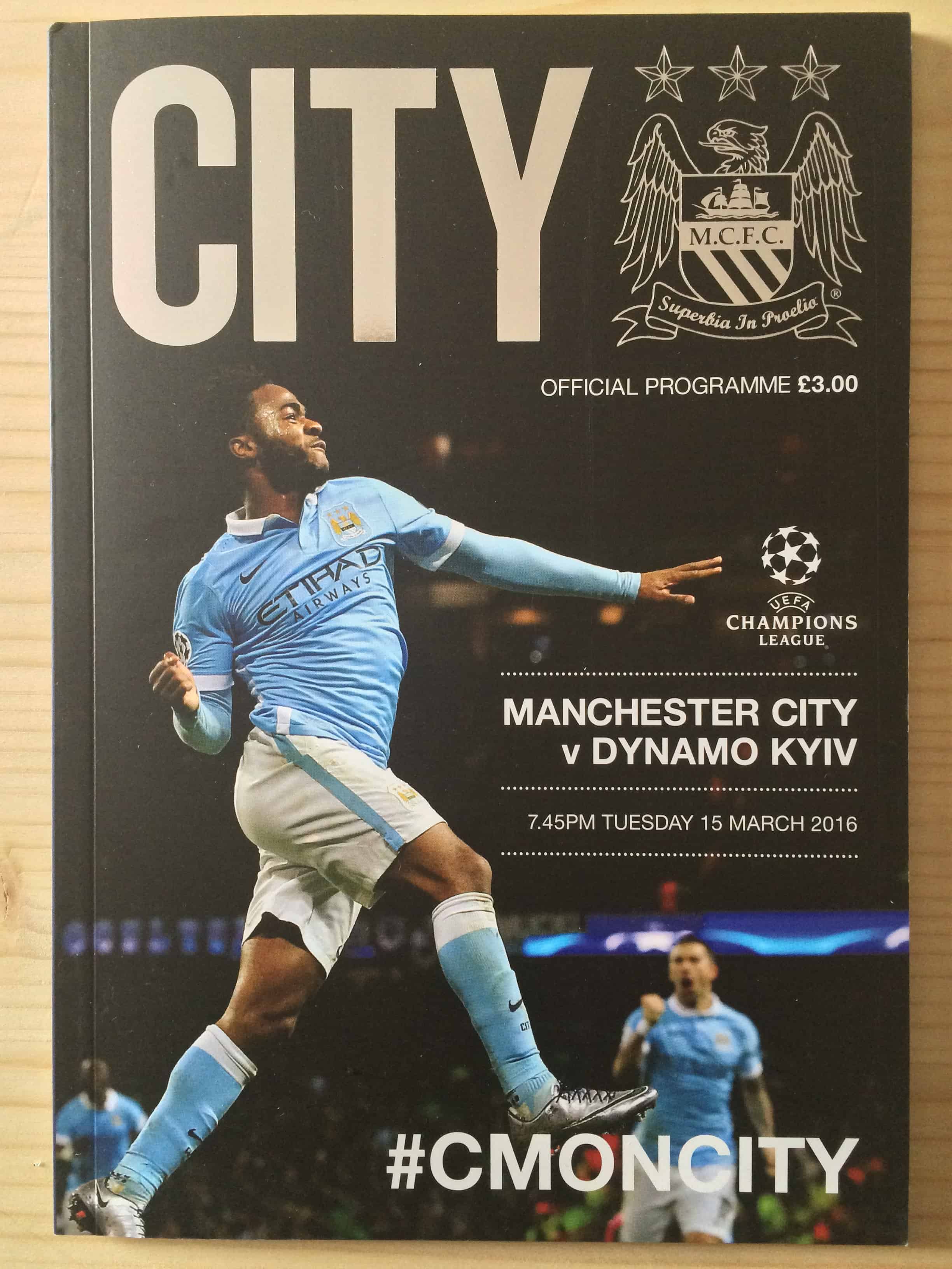 Manchester City FC v Dynamo Kiev